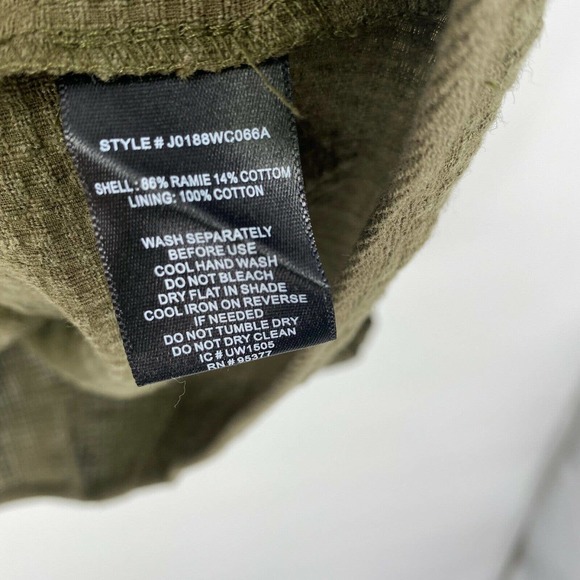 Sanctuary Women’s Full Zip Army Green Utility Jacket #J0188WC066A Size M - Picture 4 of 5